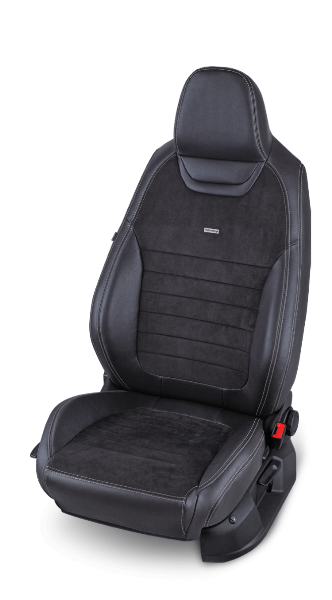 Alcantara 02 - Black Alcantara® x Black Leather