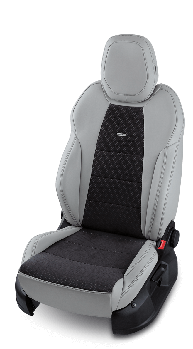 Alcantara 04 - Perforated Reflex Dark Gray2 Alcantara® x Sterling Leather